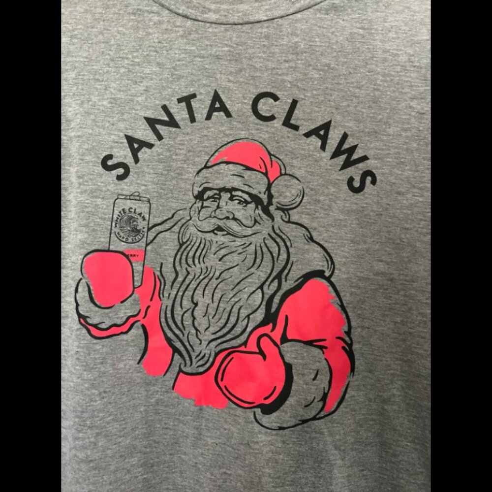 White Claw Christmas Shirt